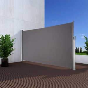 Seitenmarkise EXKLUSIV - 120 x 350 cm - anthrazit