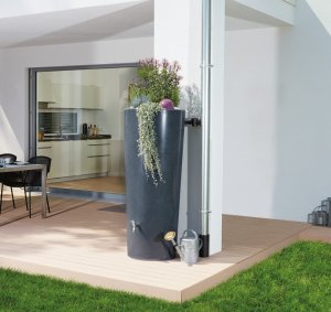 GARANTIA Stone 2 in 1 Regenspeicher 350 l - verschiedene Farben