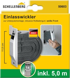 Einlasswickler System MINI - weiß - Art.Nr.: 50603