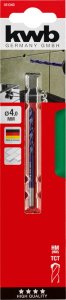 Feinsteinzeugbohrer - Ø 4 mm - professional