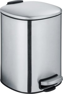 Kosmetik Treteimer ALASSIO - Edelstahl matt