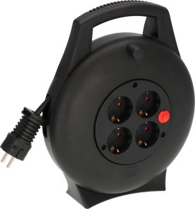 Vario Line Kabelbox 4-fach - Mini-Kabeltrommel - 10 m