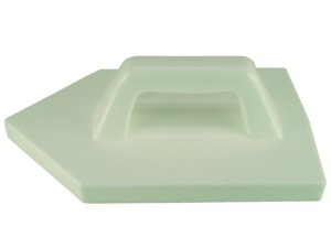 Styropor-Reibebrett - Spitzform